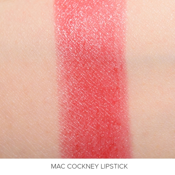 HP🔥🆕 MAC Cosmetics Lustre Lipstick 502 COCKNEY Red - 0.10 oz Full Size - NIB - Picture 3 of 10